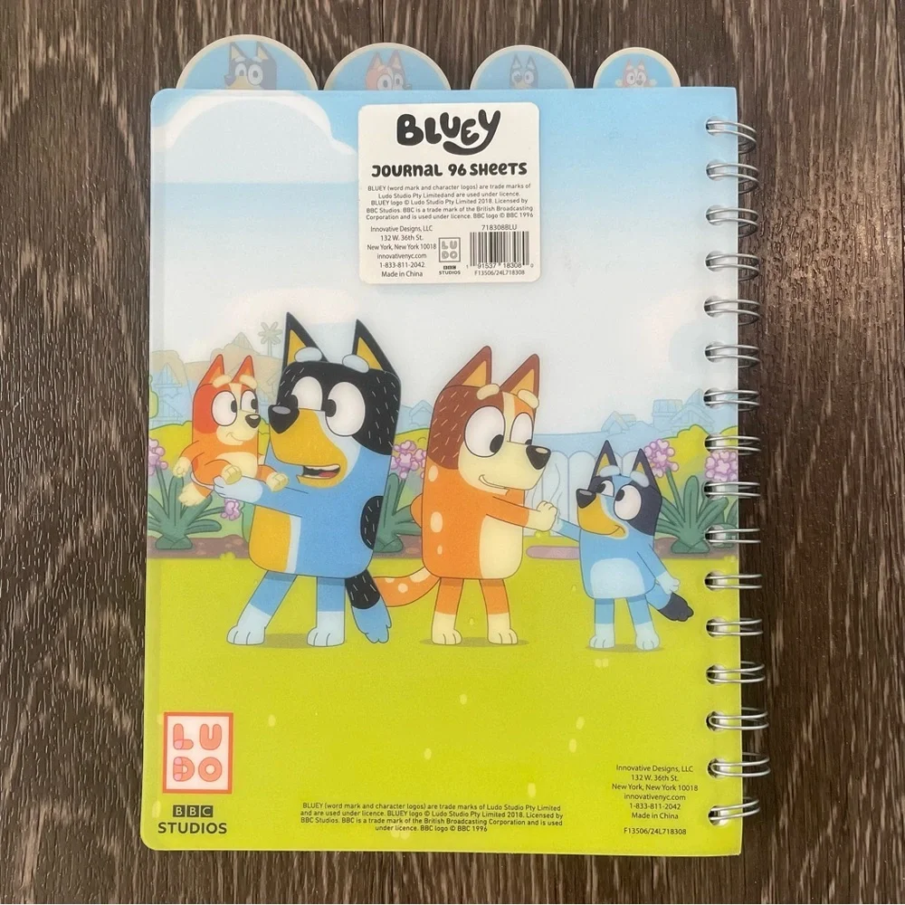 New! Bluey Tab Journal Stationary Set - Picture 9 of 16